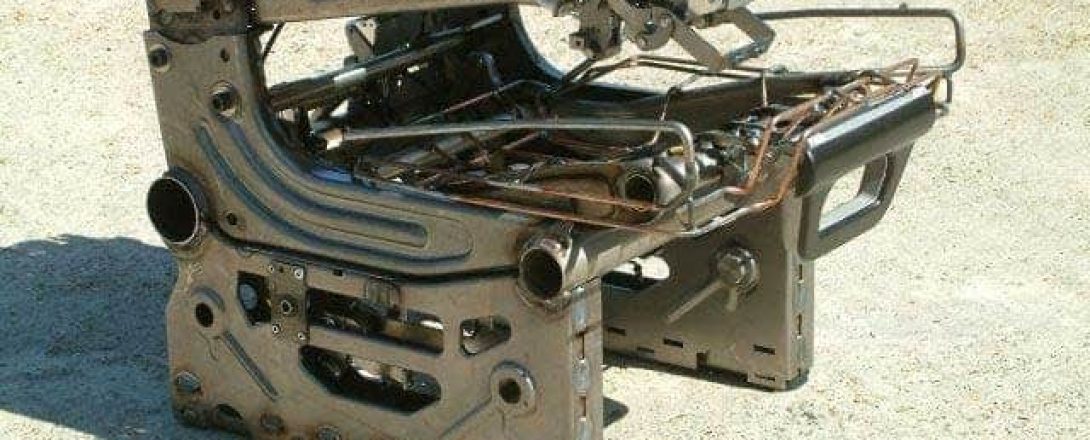 Robotic welding and assembly car seat